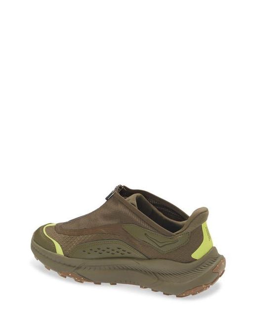 Hoka One One Green Gender Inclusive Project Transport Zip Sneaker