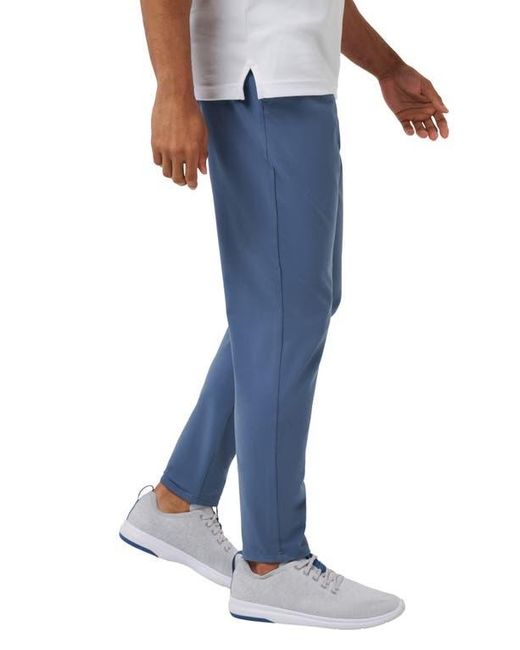 Travis Mathew Blue Stretchknit Drawstring Pants for men