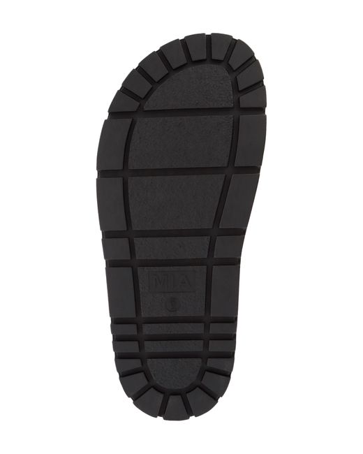 MIA Black Gen Slide Sandal