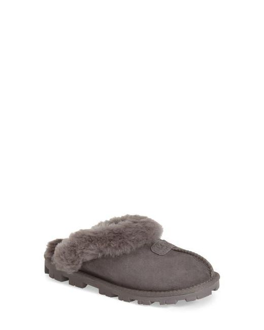 Ugg Gray ugg(r) Shearling Lined Slipper