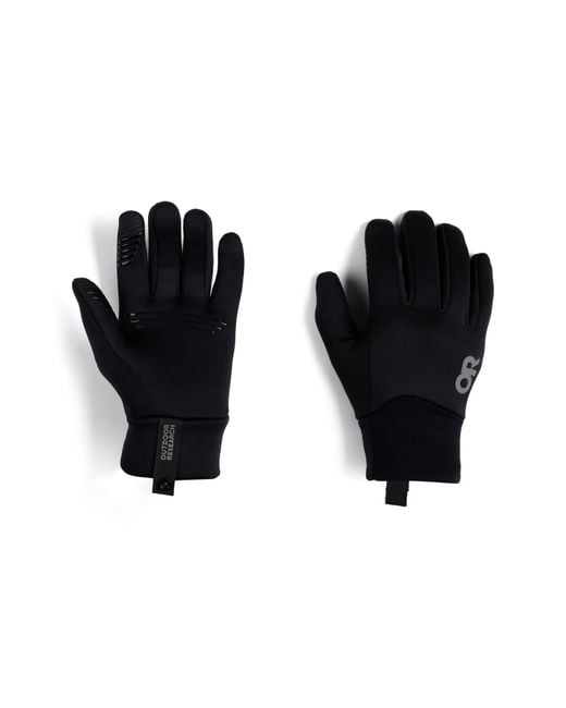 Outdoor Research Black Vigor Midweight Sensor Gloves