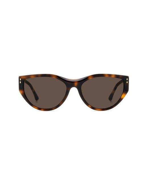 Isabel Marant 59Mm Cat Eye Sunglasses in Brown | Lyst display picture 1