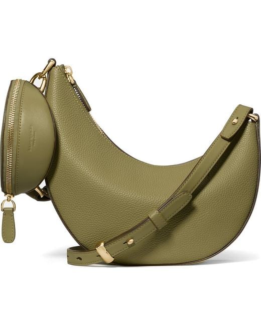 Kate Spade Green Hug Pebble Leather Crossbody Bag