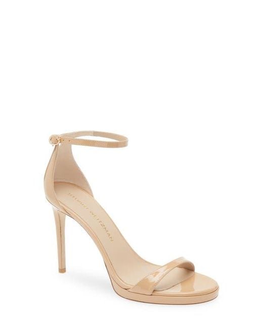 Stuart Weitzman Multicolor Nudist Platform Sandal