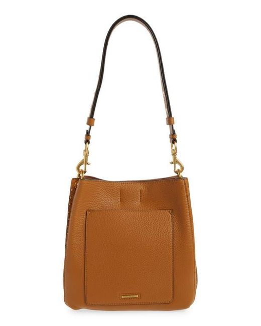 Rebecca Minkoff Brown Darren Deerskin Leather Shoulder Bag