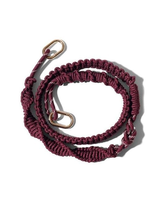 Pop Ups Brand Pink Macrame Bag Strap