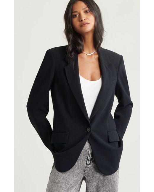 Open Edit Black The Curator Relaxed Blazer
