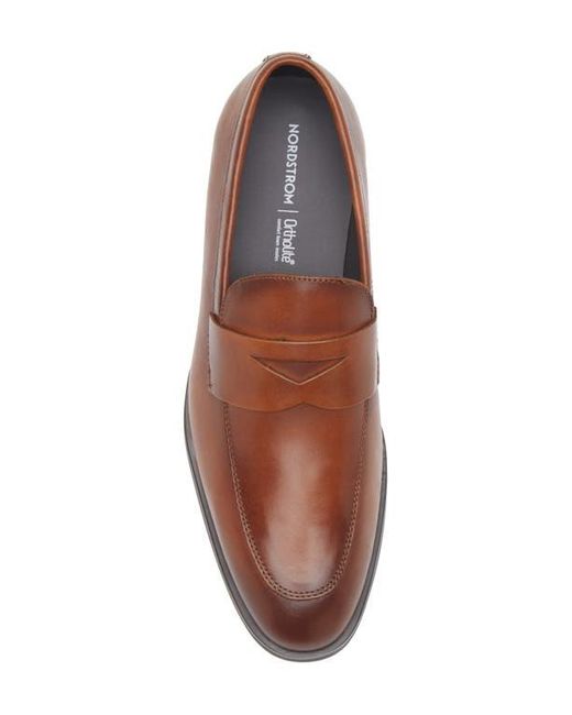 Nordstrom Brown Edward Penny Loafer for men