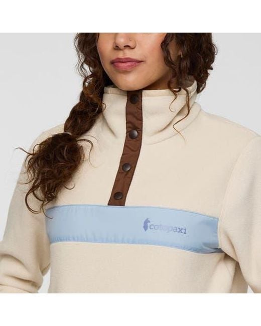 COTOPAXI Natural Teca Fleece Pullover