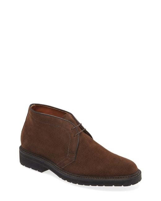Alden Brown Barrie Chukka Boot for men