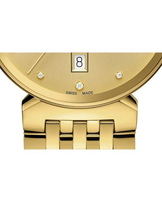 Rado Metallic Florence Diamond Bracelet Watch