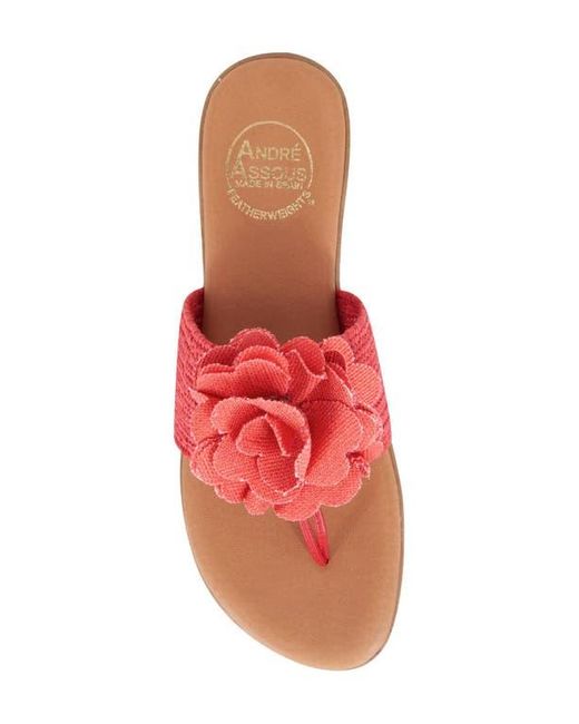 Andre Assous Pink Nara Sandal