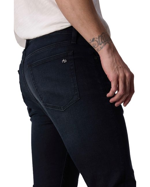 Rag & Bone Fit 1 Aero Stretch Skinny Jeans in Blue for Men | Lyst