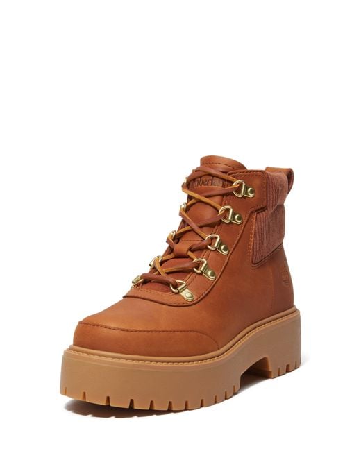 Timberland Brown Stone Street Platform Boot