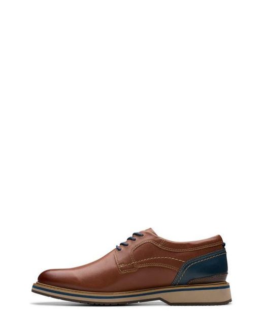 Clarks Monahan Plain Toe Oxford in Black for Men