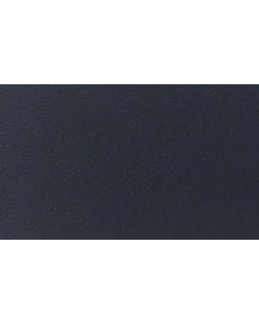 Vince Black Plaque Leather Belt