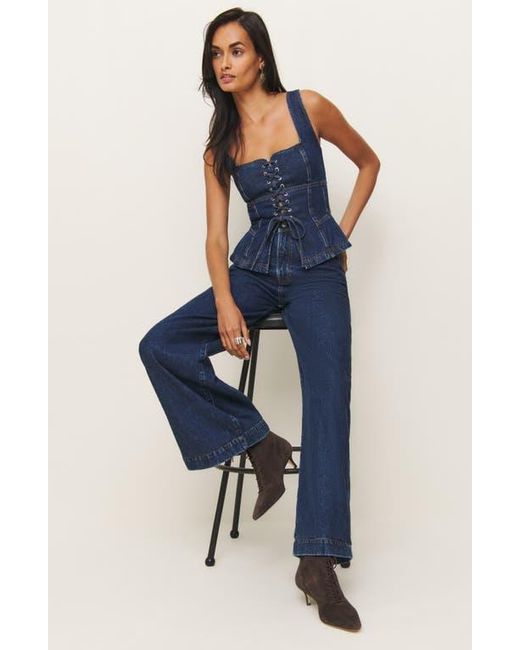 Reformation X Kacey Musgraves Austin Ultrahigh Waist Wide Reformation X Kacey Musgraves Austin Ultrahigh Waist Wide