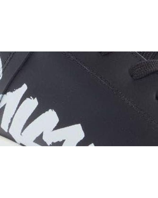 Balmain White B Court Logo Print Low Top Sneaker for men