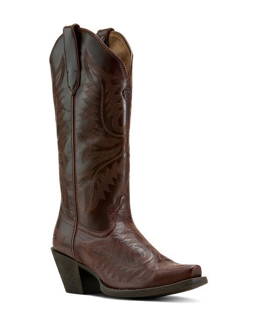 Ariat Brown Round Up Collins Western Boot
