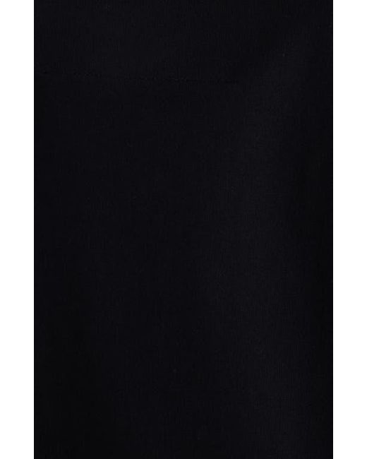 Givenchy Black New Studio Fit Oversize Logo Graphic T-Shirt for men