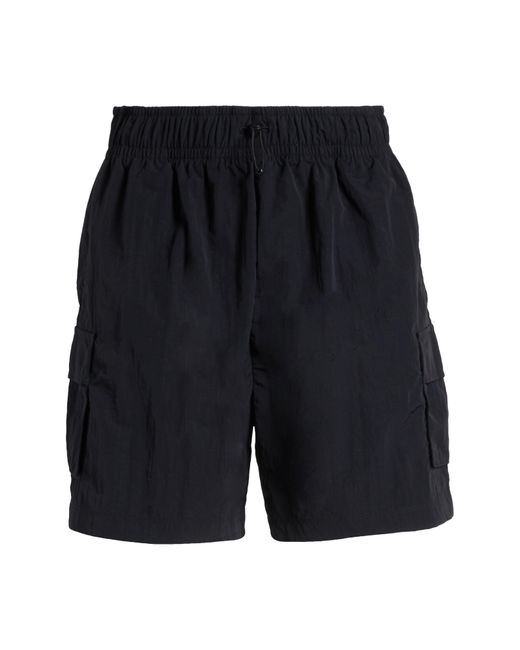 Zella Black Free Form High Waist Nylon Cargo Shorts