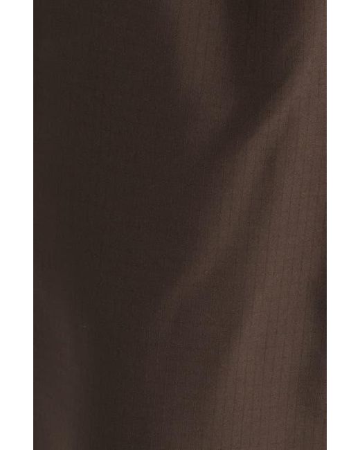 Nike Brown 5-Inch Cargo Swim Trunks for men