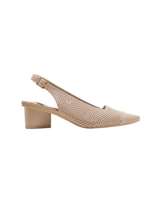 VIVAIA Multicolor Pointed-Toe Slingback Sandals
