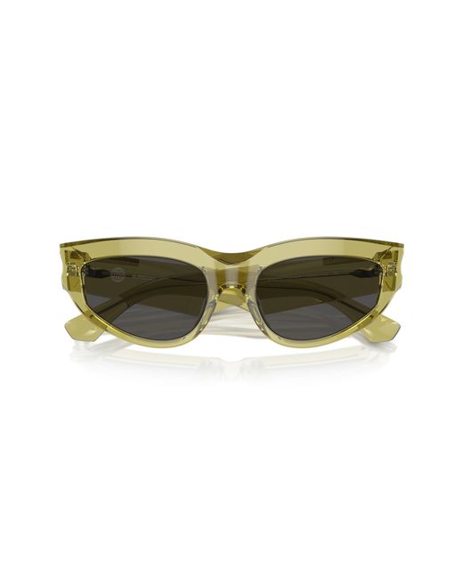 Burberry Green 55mm Cat Eye Sunglasses