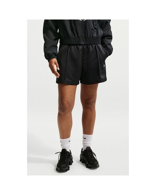 Nike Black Pintuck Shorts
