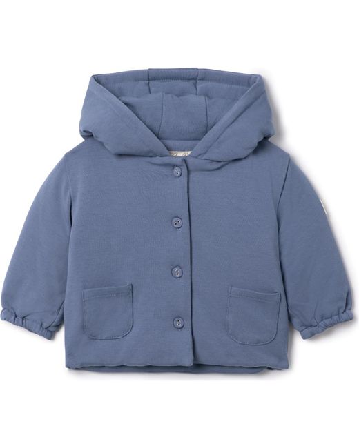 Bebe Bella Blue Boy Front Button Pocket Puff Jacket for men