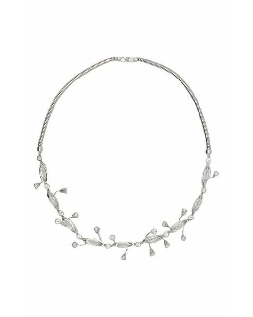 Lanvin White Aede Necklace