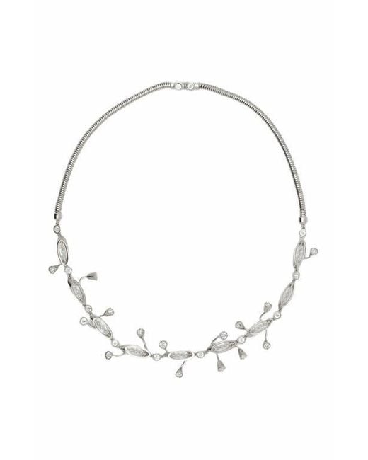 Lanvin White Aede Necklace