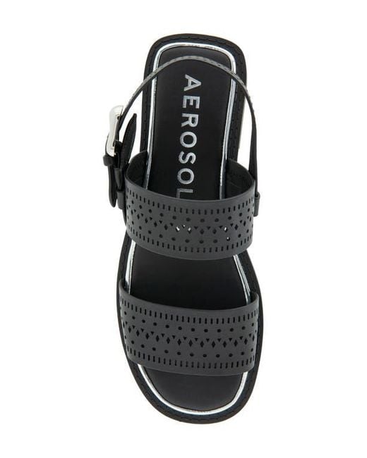 Aerosoles White Carole Slingback Sandal