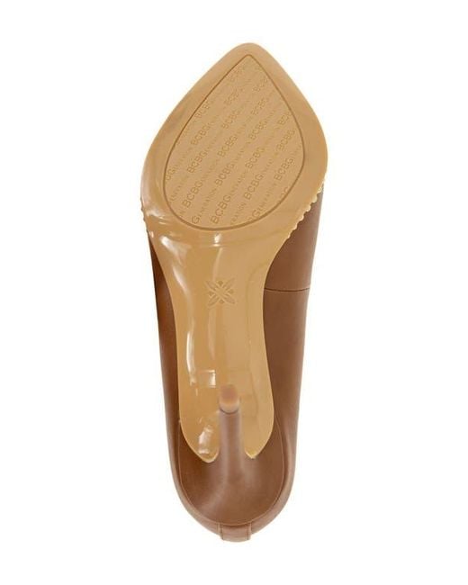 BCBGMAXAZRIA Brown Hawti Pointed Toe Pump