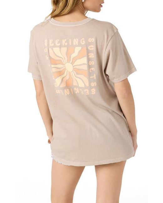 O'neill Sportswear White Seeking Sunsets Graphic T-Shirt