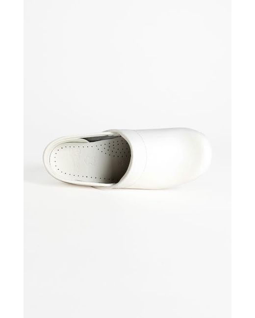 Dansko White 'Professional' Clog
