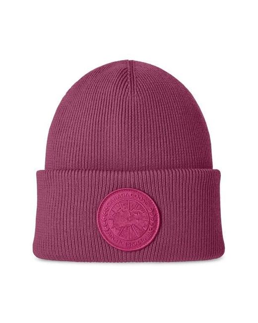 Canada Goose Arctic Merino Wool Toque Beanie in Purple Lyst