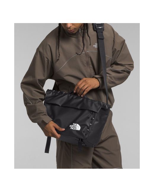 The North Face Base Camp Voyager Messenger Bag in Black for Men Lyst