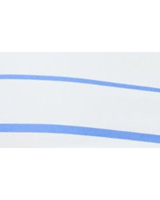 Solid & Striped Blue The Daniela Stripe Bikini Top
