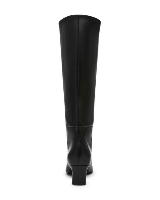 Steve Madden Black Dagne Knee High Boot
