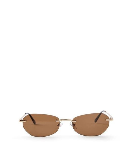Cotton On White The Dot Com Sunglasses for men