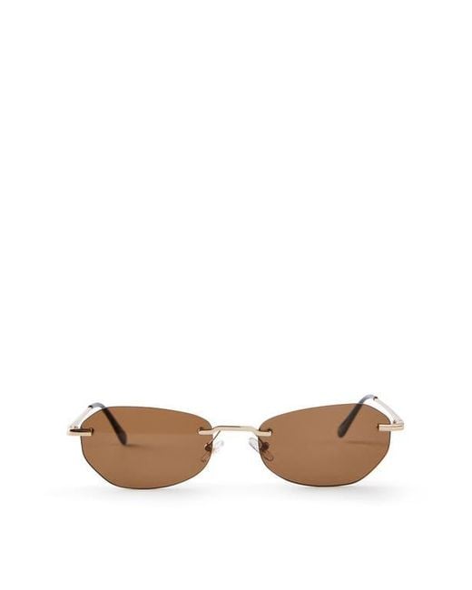 Cotton On White The Dot Com Sunglasses for men