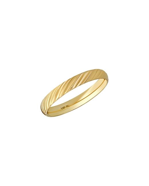 Bony Levy Metallic 14K Stackable Ring (Nordstrom Exclusive)