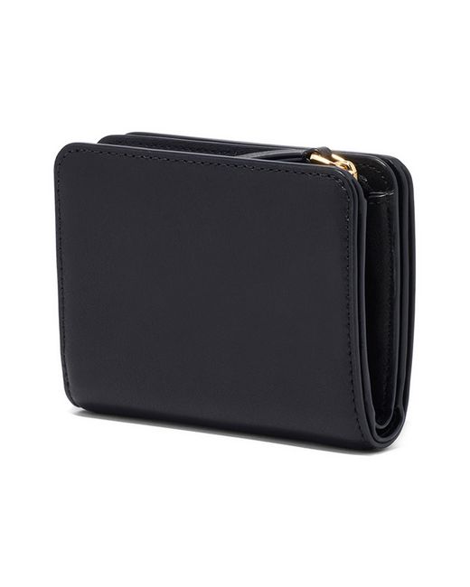 Marc Jacobs Black J Marc Mini Compact Wallet