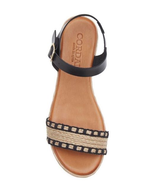 Cordani Black Bryce Platform Sandal