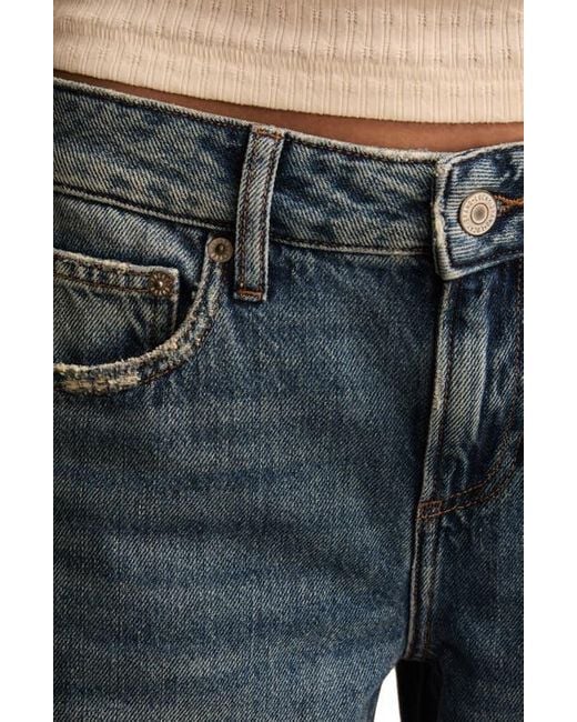 Lucky Brand Blue Baggy Wide Leg Jeans