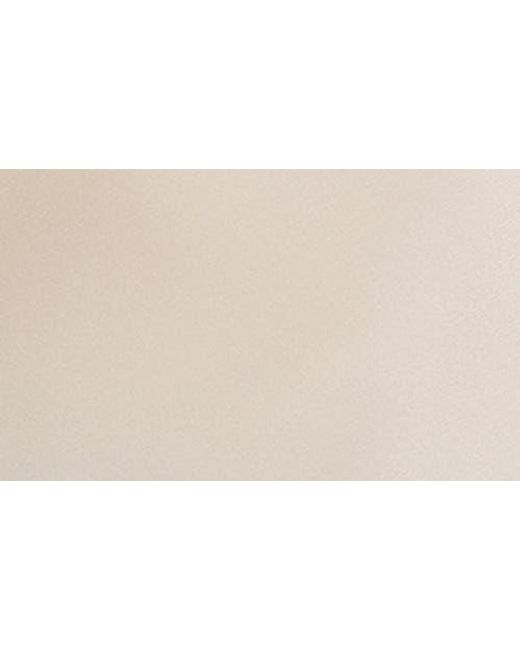 Reformation White Dolly Lace Trim Silk Charmeuse Top
