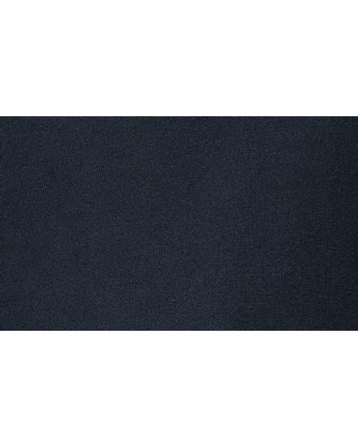 Mango Blue Perkins Wool Quarter Zip Sweater for men