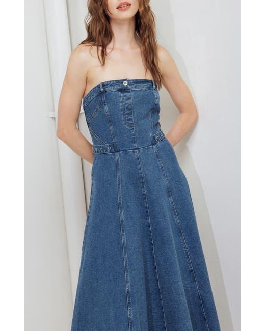 free market denim dress DRESS OF DENIM OF FREEMARKET  Flying Tomato