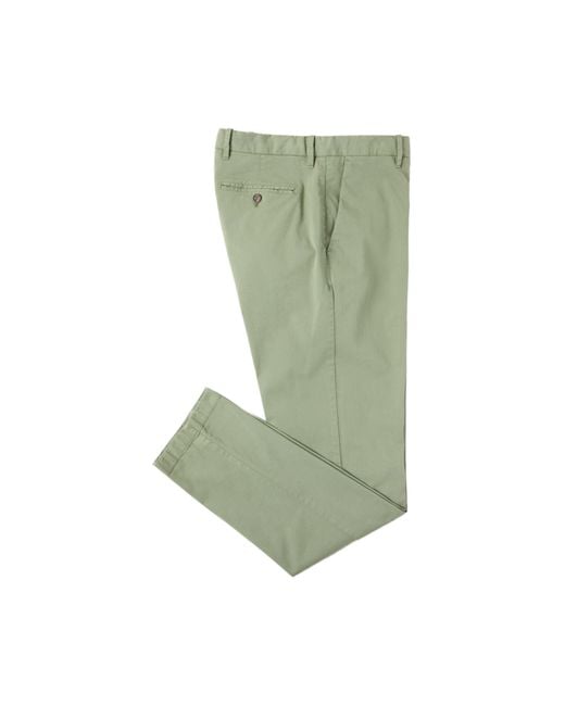 Robert Talbott Green Douglas Chino Pant for men